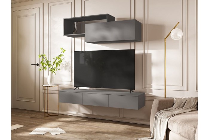 Гостиная Норд-2 графит - графит