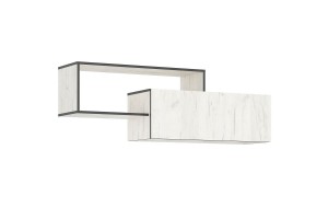 Гостиная "Норд-1" (дуб крафт белый - дуб крафт белый)