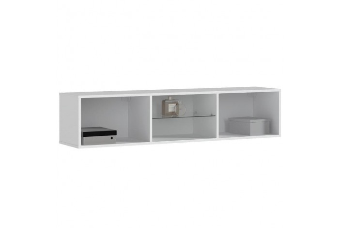 Гостиная Норд-1 белый - белый глянец
