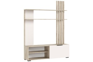 Гостиная "Роджина" (дуб крафт серый - кашемир)