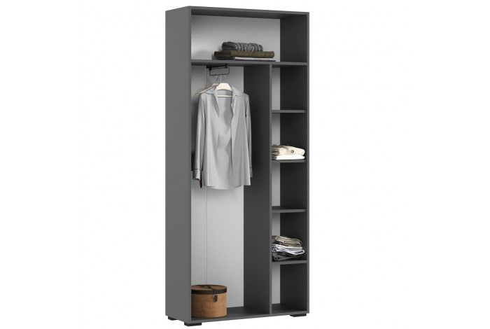 Гостиная Роджина - 1 графит - дуб крафт белый