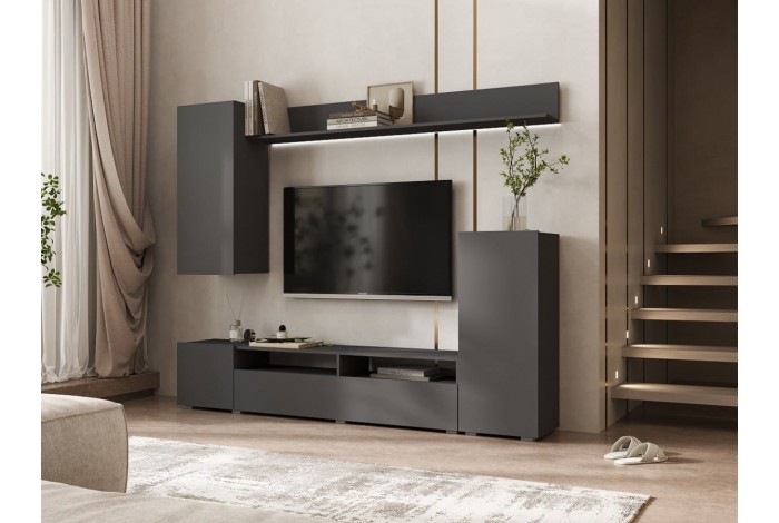 Гостиная Верона графит - графит