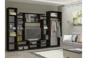 Гостиная "Виста" (дуб беленый - венге)