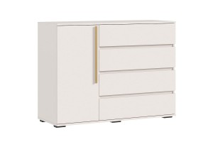 Комод Норд 1 дверь 4 ящика (Кашемир)
