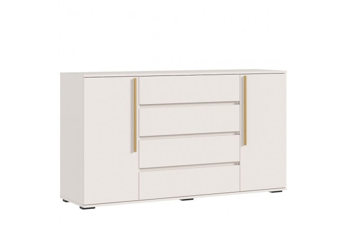 Комод Норд 2 двери 4 ящика кашемир