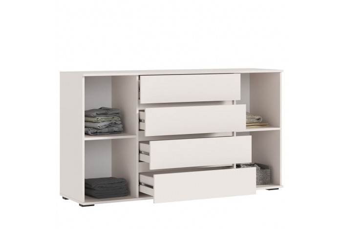 Комод Норд 2 двери 4 ящика кашемир