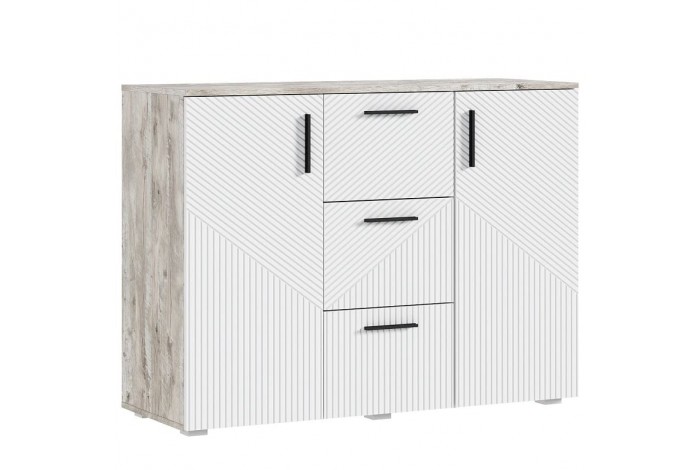 Спальня Сильвия - 2 Дуб Юкон - Браш Вайт