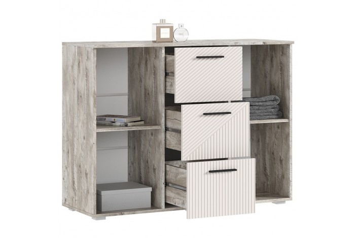 Спальня Сильвия - 2 Дуб Юкон - Кашемир