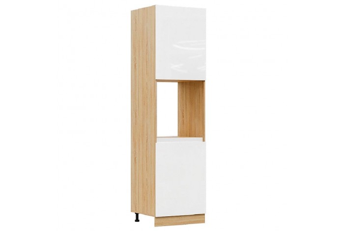 Кухня Карина 2,6 дуб сонома - бетон светлый