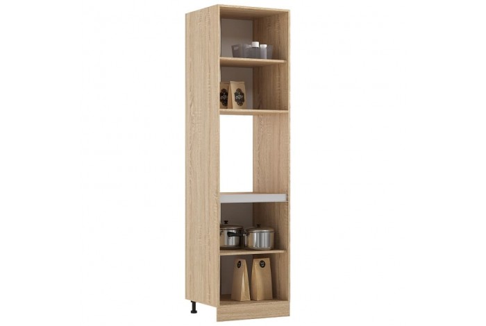 Кухня Карина 2,6 дуб сонома - бетон светлый