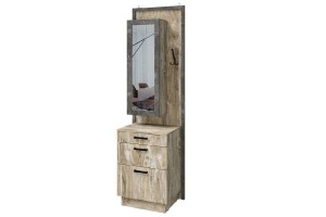 Прихожая "Амели" (дуб юкон - бетон темный)