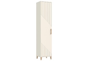 Пенал "Ирис" в прихожую закрытый Кашемир - Кашемир