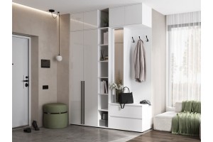 Пенал "Норд" открытый (белый)