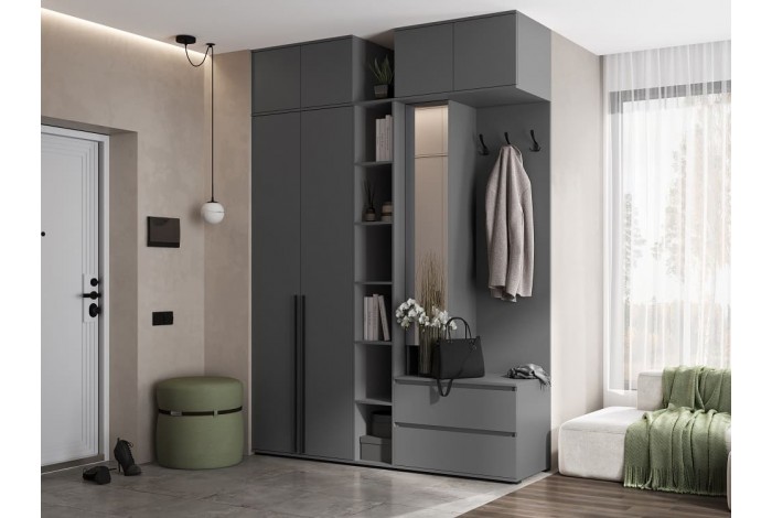 Пенал Норд открытый графит