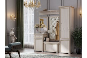 Тумба "Парма" с ящиком в прихожую (сандал светлый)