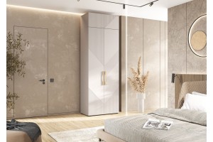 Антресоль "Ирис" к 2-х ств шкафу (900) Кашемир - Кашемир