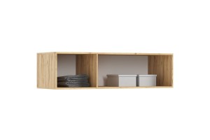 Антресоль "Ирис" к 3-х ств шкафу (1350) Дуб Крафт - Браш Мени Грин