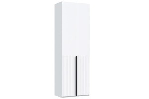 Набор Марвэл Шкаф 2-х ств и Полка косметическая (Браш Вайт - Белый)