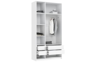 Набор мебели для спальни "Марвэл" (Белый - Браш Вайт)