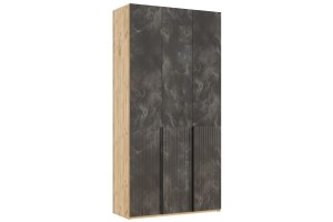 Набор мебели для спальни "Марвэл" (Дуб Крафт Золотой - Мальта Грей)