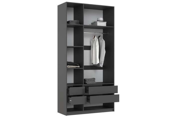 Спальня Марвэл Графит - Браш Графит