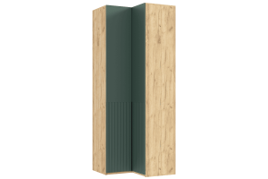 Набор мебели для спальни "Марвэл" (Дуб Крафт Золотой - Браш Мени Грин)