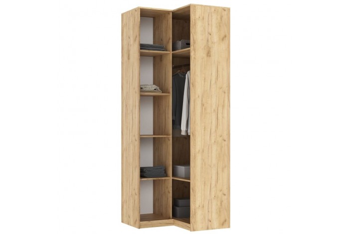 Спальня Марвэл Дуб Крафт Золотой - Мальта Грей