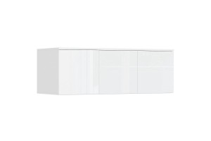 Антресоль "Норд" к шкафу 1200 (белый - белый глянец)