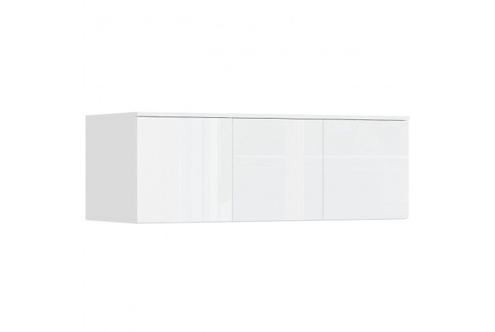 Антресоль Норд к шкафу 1200 белый - белый глянец