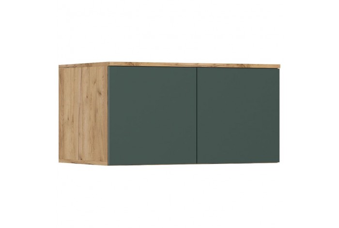 Набор шкафов Норд с ящиками Дуб Крафт Золотой - Изумрудный