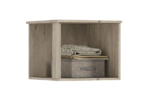 Антресоль "Норд" к угловому пеналу (дуб крафт серый - кашемир)