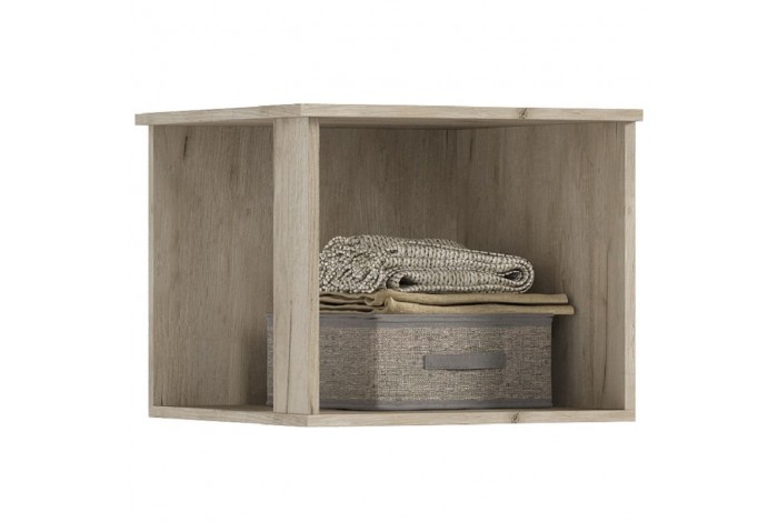 Антресоль Норд к угловому пеналу дуб крафт серый - кашемир