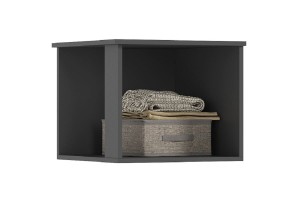 Набор шкафов "Норд" (211х171 см) с антресолями графит - изумруд