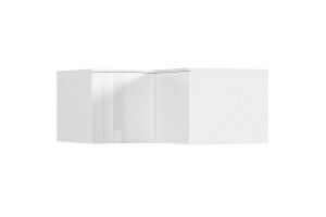 Антресоль "Норд" к шкафу угловому (белый - белый глянец)