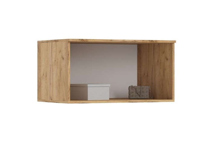 Набор шкафов Норд со стеллажами дуб крафт золотой - изумруд