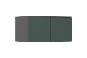 Антресоль "Норд" к шкафу 800 графит - изумруд