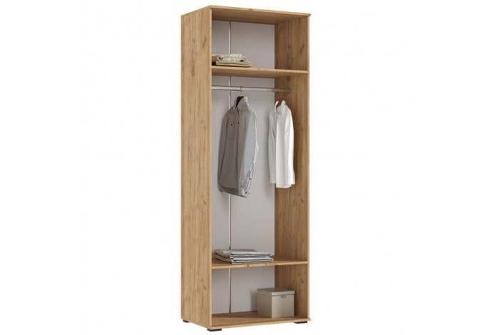 Набор шкафов Норд со стеллажами дуб крафт золотой - изумруд