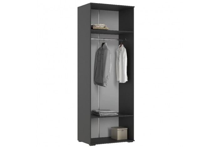 Набор шкафов Норд с антресолями графит