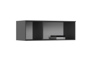 Набор шкафов "Норд" со стеллажами (графит - изумруд)