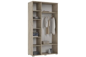 Набор шкафов "Норд" со стеллажами (дуб крафт серый - кашемир)