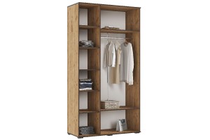 Набор шкафов "Норд" со стеллажами (дуб крафт золотой)