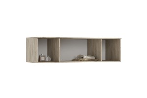 Антресоль "Норд" к шкафу 1600 дуб крафт серый - кашемир