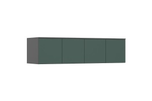 Антресоль "Норд" к шкафу 1600 графит - изумруд