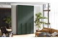 Антресоль Норд к шкафу 1600 графит - изумруд