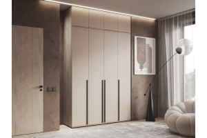 Антресоль "Норд" к шкафу 1600 дуб крафт серый - кашемир