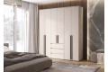 Шкаф Норд 6-ти створчатый дуб крафт серый - кашемир
