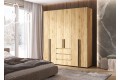 Шкаф Норд 6-ти створчатый дуб крафт золотой