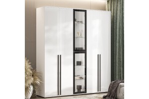 Набор шкафов "Норд" (белый - белый глянец)