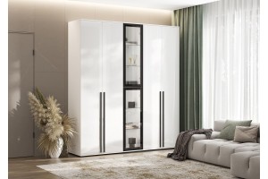 Набор шкафов "Норд" (белый - белый глянец)