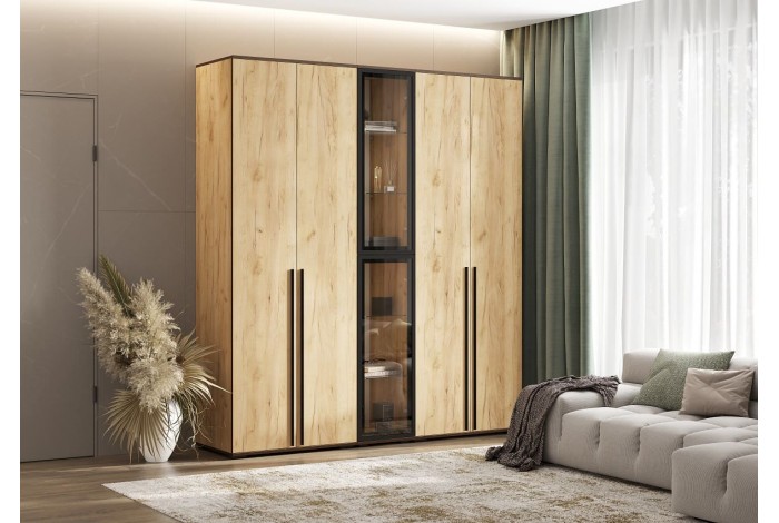 Набор шкафов Норд дуб крафт золотой